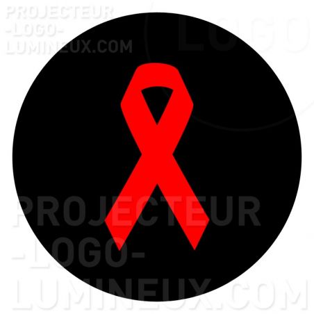 Gobo Ruban rouge Sidaction