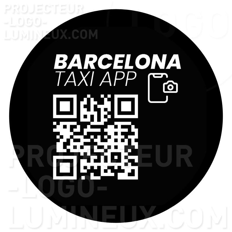 Custom Gobo QR Code