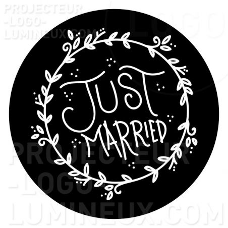 Gobo Just Married floreale