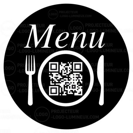 Gobo QR Code Illuminato Menu Link per Ristorante