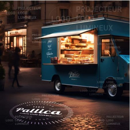 Logo lumineux foodtruck