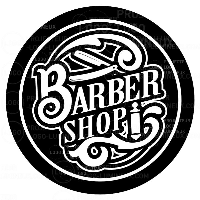 Gobo Barbershop rond