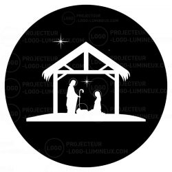 Gobo Crèche de Noël