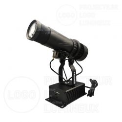 Projecteur signalétique industriel gobo IP65 LED 50 Watts